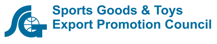 Sports Goods Export Promotion Council Logo Dark Theme